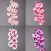 5pcs 9-Heads Artificial Butterfly Orchid Silk Flower 68CM Fake Phalaenopsis Wedding Home Decoration Artificial Flowers