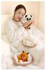 Calico Cat Lamb Nap Nest Plush Toy - Cute and Healing Desk Companion Doll