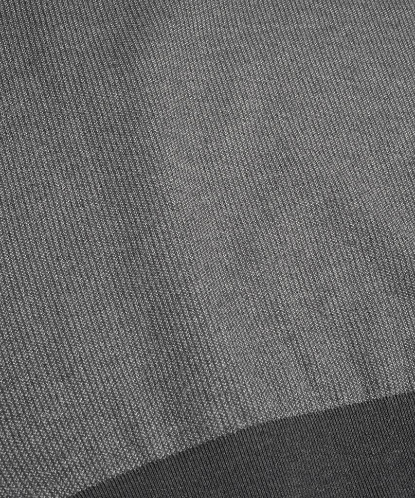BIRBANTE Soft Washable Two-Tone Round Knit - Grey