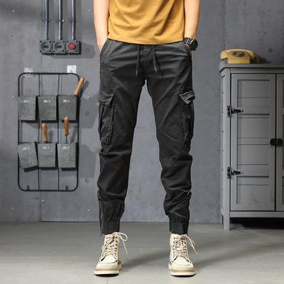Autumn Men's Outdoor Multi-Pocket Loose Straight Casual Pants