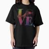 Vinyl Love Oversized T-Shirt
