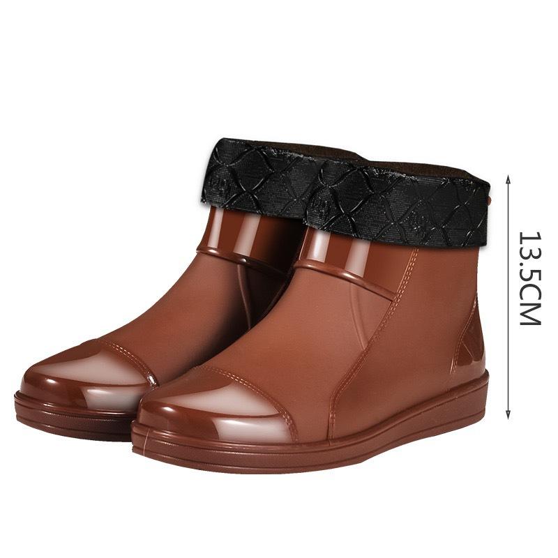 

Comemore 2024 Новые мужские резиновые сапоги из ПВХ, водонепроницаемые резиновые сапоги, модные короткие летние водонепроницаемые туфли, женские весенние галоши, бесплатная доставка 39