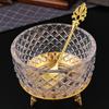 Sugar Bowl Nordic Style Multifunctional Salt Bowl Storage Glass Jar Cream Holder for Coffee Shop Home Countertop Kitchen Bar