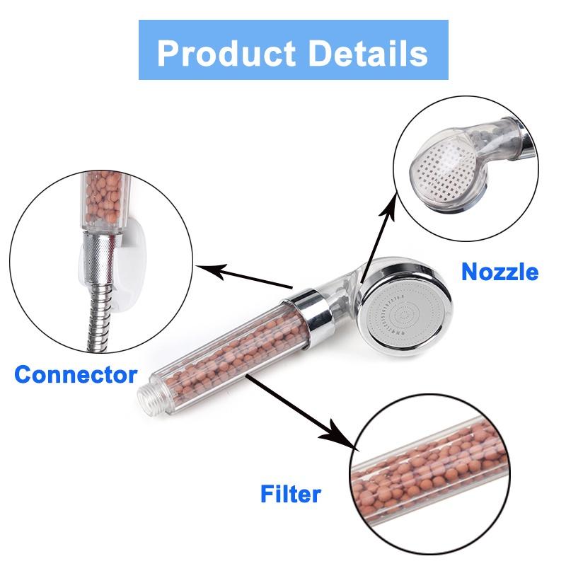 220V 300W Universal Electric Water Heater Instant Tankless Water Heater 3KW Temperature Display Heating Shower + Nozzle
