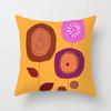 Abstract Painting Flower Cushion Cover Pillow  Home Sofa Car Decorative
