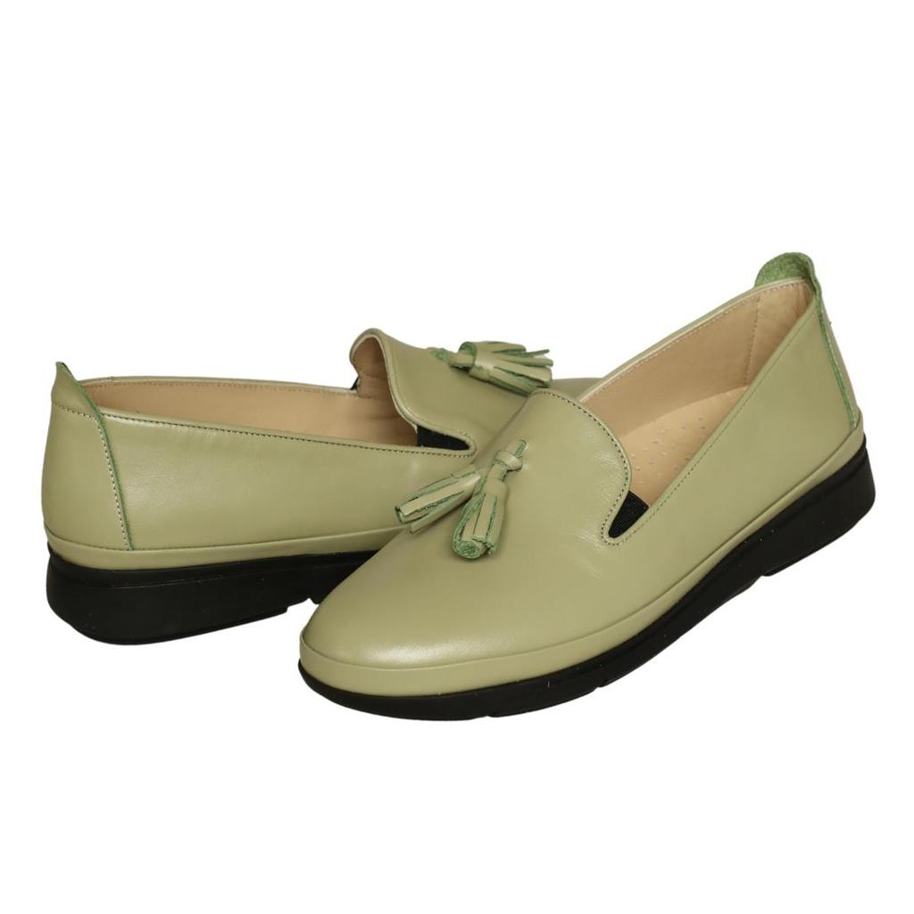 Chaussures décontractées en cuir véritable pour femmes