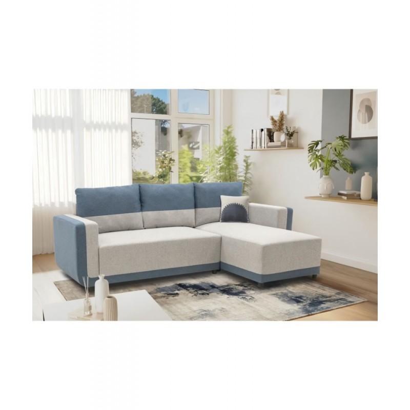 Elroy 3-4 Seater Reversible Convertible Corner Sofa A125172