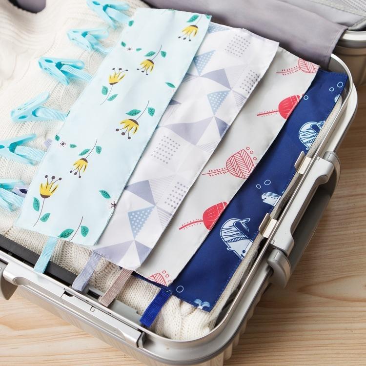 Multifunction Socks Drying Storage Racks Organizer Bathroom Travel Clothespin Travel Folding Cloth H