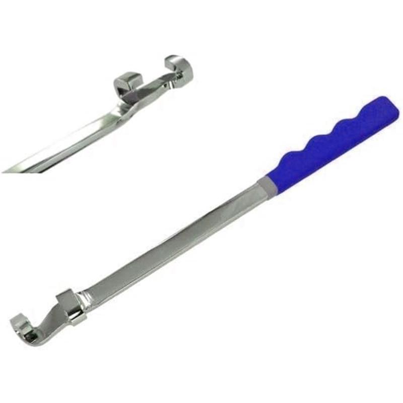 Long 15 Inch Wrench Extension for Mechanics, Garage Mechanics Wrench Extender Tool Bar, Torque Adaptor Wrench Extension