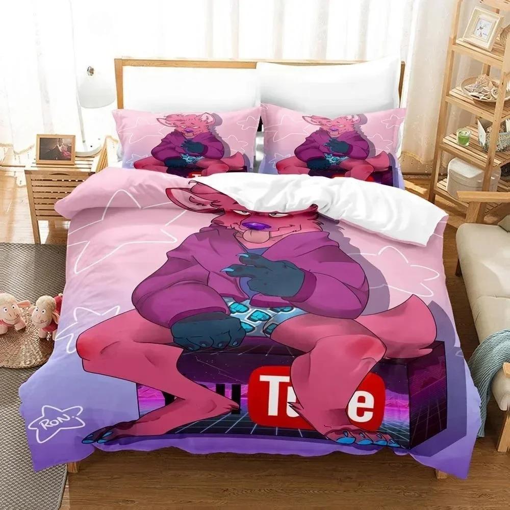 3D Anime Pyrocynical Bedding Set Single Twin Printed Bed Set With Pillowcase Bed Duvet Cover Single Double Queen Super King Size