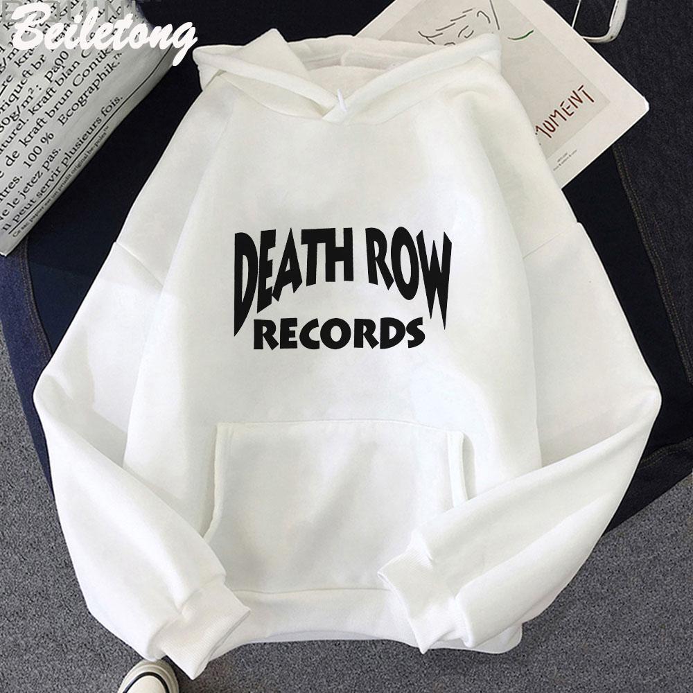 Cool Death Row Records LOGO Men Hoddie Fashion Casual Hoodies Long Sleeve Women/men Spring/Autumn Sweatshirt Harajuku Hip Hop