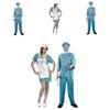 Unisex Kostium Pielęgniarki Z Plamami Krwi na Halloween Cosplay Na Straszne Imprezy