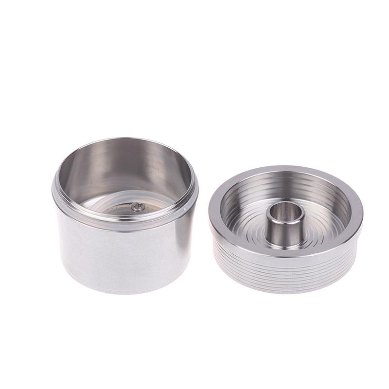Icafilas Stainless Steel Reusable Illy Coffee Filter Tamper Set Refillable Capsules Pod Tamper For Illy X9 X8 X7.1 Y5 Y3 Y1.1