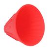 Silicone Coffee Dripper Portable Reusable Folding Coffee Filter for Travel Camping Office HomeRed
