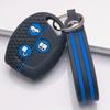 Key Fob Cover for Ford Fiesta Focus Mondeo Kuga Galaxy Ranger Transit Ecosport with Keychain Anti-Scratch Surface Shockproof Structure