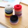5Pcs Children's Plush Hair Bands  Children's Rubber Bands  Plush Hair Ties  Adult and Children's Hair Ties