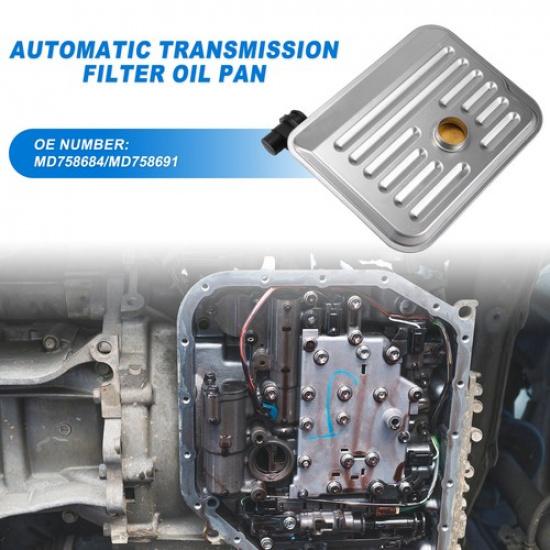 F4A51 Car Transmission Fluid Filter Oil Pan Fit for Mitsubishi No.MD758684