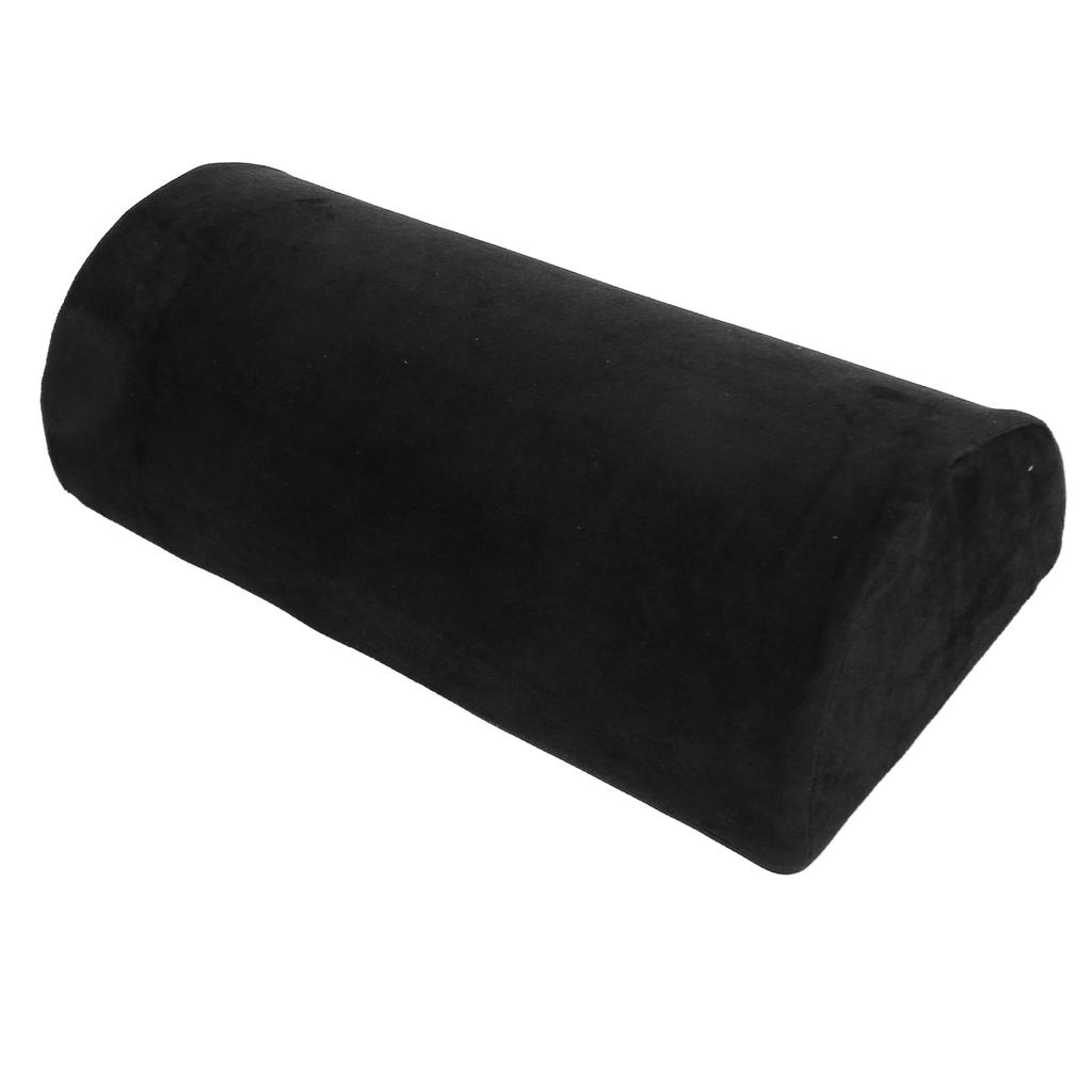 Half Moon Pillow Black Ankle Knee Neck Lumbar Support Cushion Elderly People Home Memory Foam Leg Elevation Pillow
