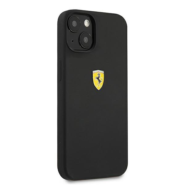 Ferrari Fessihcp13Mbk Iphone 13 / 14 /15 6.1 Schwarz/Black Hartschale Silikon