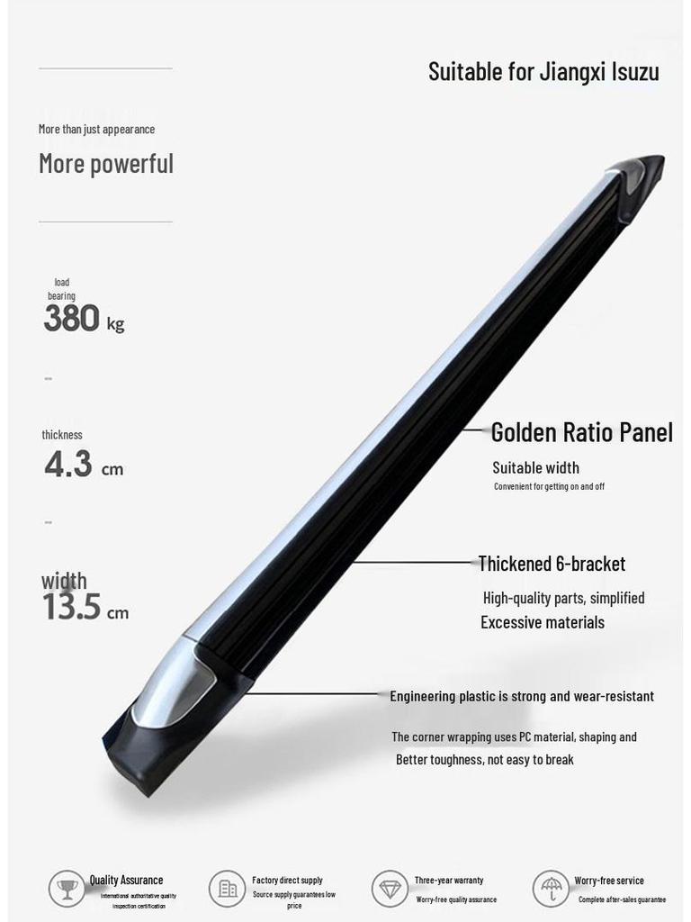 Isuzu D-MAX Ruimai and MUX Side Step Foot Pedal Modification