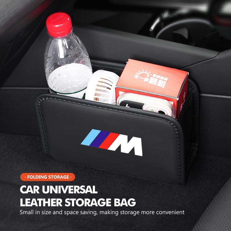 Car Seat Storage Box Phone Pocket Hanging Organizer Auto Accessories For BMW G30 G20 M3 M5 E91 E92 E93 E36 E70 X3 X4 X5 X1 E39