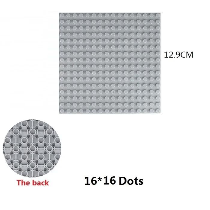 32x32 32x16 Dots Classic Building Blocks Base Plate MOC DIY Plastic Colorful Classic Brick Compatible for City Figures Kids Toy