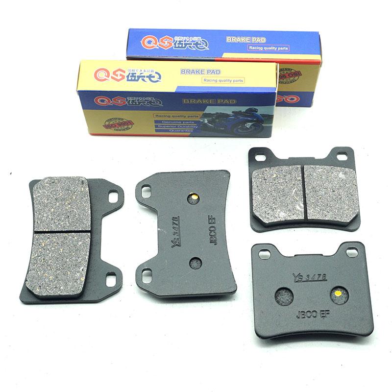 Motorcycle Front Rear Brake Pads for YAMAHA XJR1200 1995 1996 XJR1200R XJR 1200