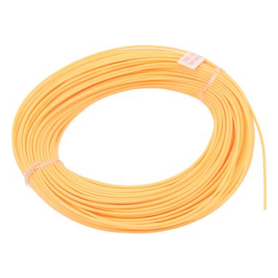 Fly Fishing Line 30.5M 100FT Weight Forward PVC Coating Nylon Orange Floating Fishing Line for