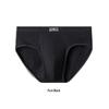 Men's Plus Size Breathable Mid-Waist Triangle Briefs for Bigger Individuals