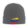 Venezuela Flag Venezuelan Pride Support Lovers Hats Autumn Winter Skullies Beanies Warm  Cap Unisex Acrylic Bonnet