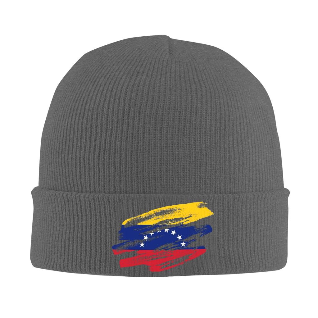 Venezuela Flag Venezuelan Pride Support Lovers Hats Autumn Winter Skullies Beanies Warm  Cap Unisex Acrylic Bonnet
