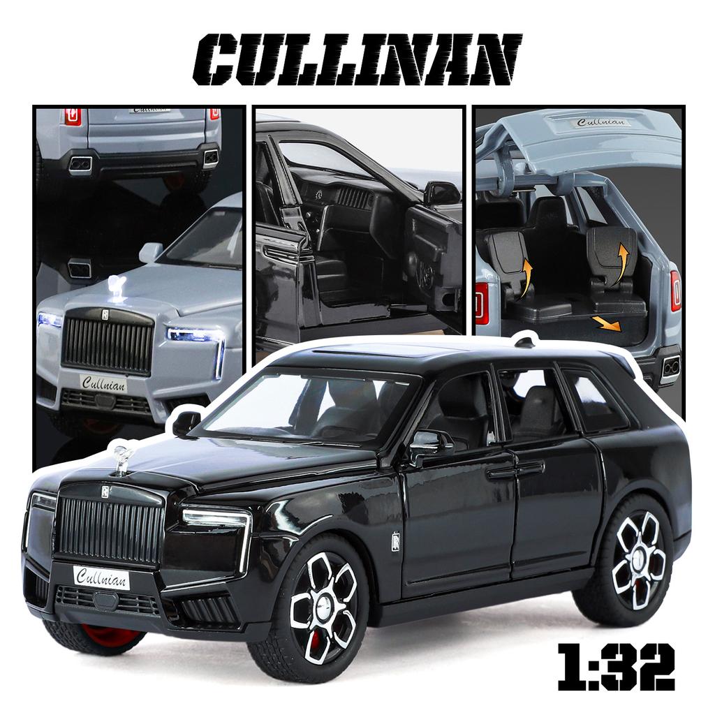 1/32 Rolls-Royce Cullinan Alloy Model, Exquisite Desktop Ornament, The Best Collectible for Car Model Enthusiasts, Halloween Gift