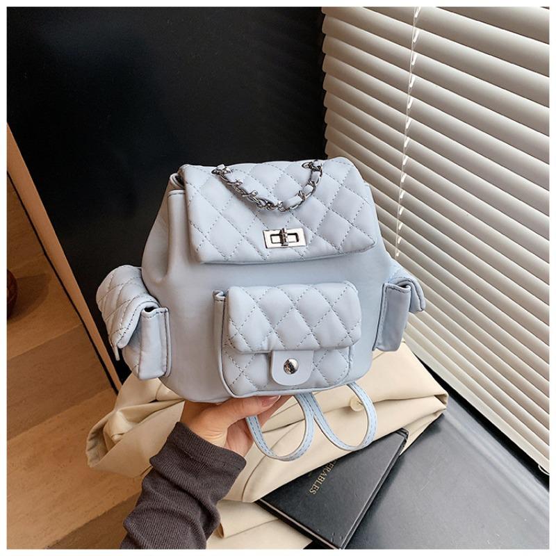 

Backpack women s bag autumn new trendy high-end diamond casual versatile travel small backpack