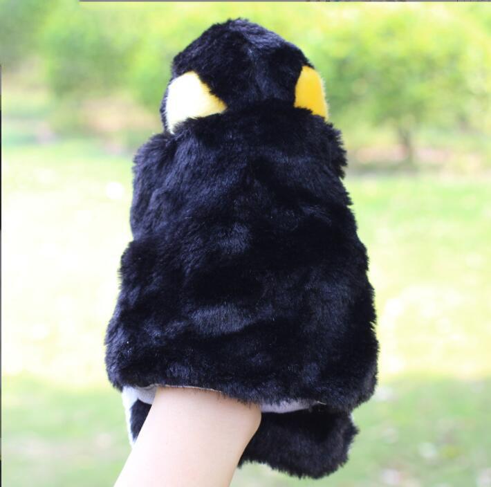 penguin puppet Toy Cartoon Cute Plush Parrot Duck Puppet Toy Hand Doll Storytelling Education Toy Gifts