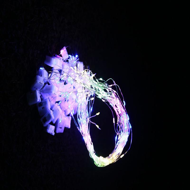 

Светодиодные гирлянды из медной проволоки для рождественского декора - Букет на батарейках 2m - 20 LED beads with battery (Individual)