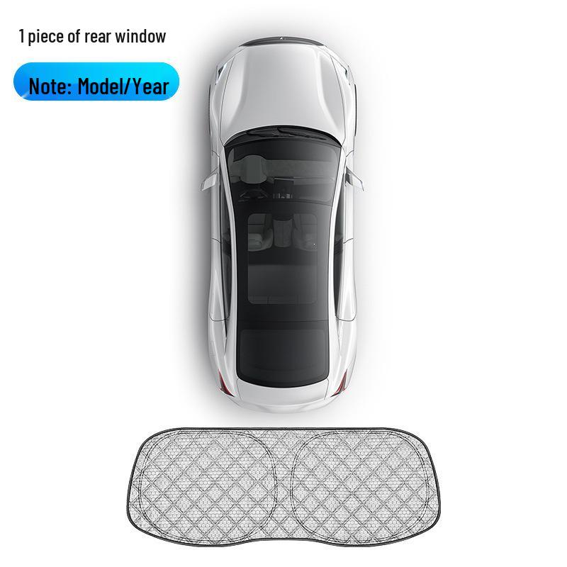 Xiaopeng M03 X9 P7+ Car Sunshade Curtain – Thickened, Heat-Resistant, Opaque Privacy Sun Block for Side Windows
