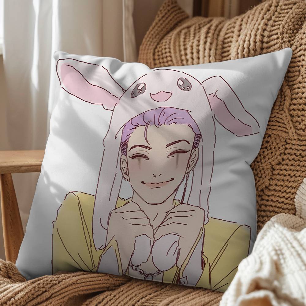 Trickster Dead by Daylight Trapper Pillow Case Sofa Living Room Bedroom Headboard Backrest Cushion Square Cushion Nap Time