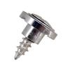 2Pcs Round Slotted String Retainer Guide Tree With Screw for Guitars