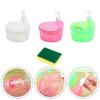 Cleaning Tools Dish Brush PE Material Soap Dispenser