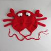 Knitted Hat Crab Claw for Girls Y2K-GIRL Hat Crocheted Claw Slouchy Designs