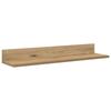Wall Mounted TV Cabinet Set 4 pcs Artisan Oak Engineered Wood