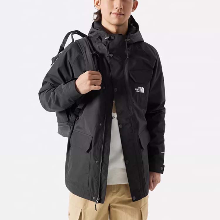 The North Face Urban Exploration Wasserdicht und Winddicht Windjacke Herren Schwarz NF0A88RA-JK3