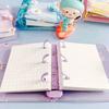 3 Holes Loose-leaf Refill Notebook Cover Mini File Folder Hand Account Diary Ring Binder Inner Pages Diary Book