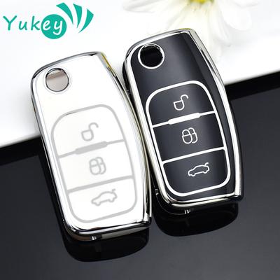 Ford Fiesta Focus Mondeo Falcon B-Max C-Max S-Max Eco Sport Galaxy Territory Anahtarsız Araba Anahtarı Kılıfı Kapağı Fob Koruyucu