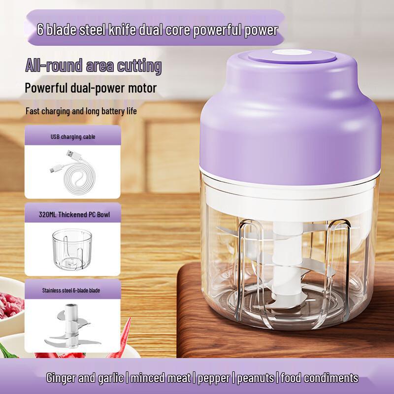 Wireless Mini Electric Garlic Chopper