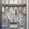 Mop And Broom Storage Rack Mop Rack Wall Mounted Strong Broom Mop Rack Comes With Hook Storage Rack To Hang Broom
