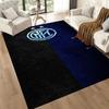 Inter Milan Floor Rug Office Rug Design For Living Rooms Foyer Dormitory Study Room Antislip Carpet Anime Office Decor Best For Christmas