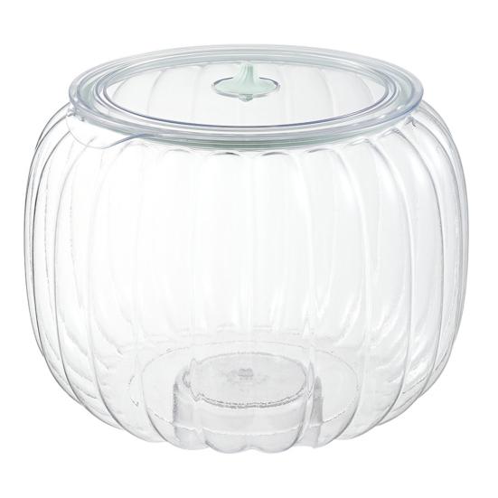 Storage Jar with Airtight Lid Large Capacity Food Grade BPA Free Transparent Design Dust-Proof Grain Rice Container