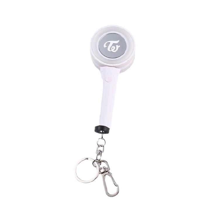 Handy LED Light Keychain For Fans And Event Goers Compact Designs With Multiple Color Options And Easy Battery Access