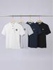 New Summer STONE Streetwear Unisex Embroidered Logo Polo T-shirt - Loose Fit, Short Sleeve, Cotton